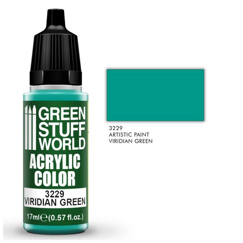 Acrylic Color Viridian Green