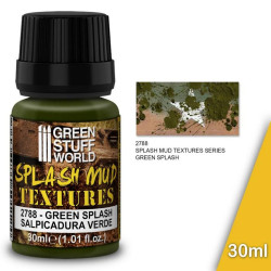 Textura de barro salpicado - Verde 30ml