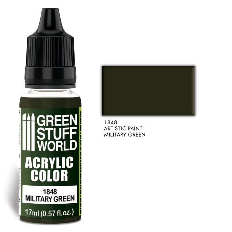 Acrylic Color Military Green