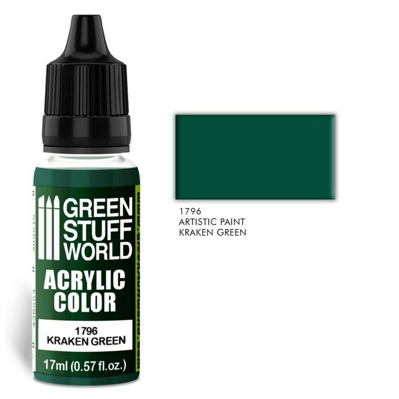 Acrylic Color Kraken Green