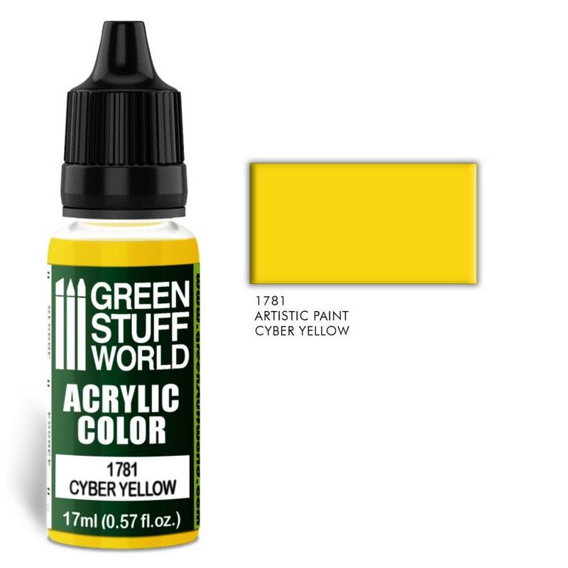 Acrylic Color Cyber Yellow