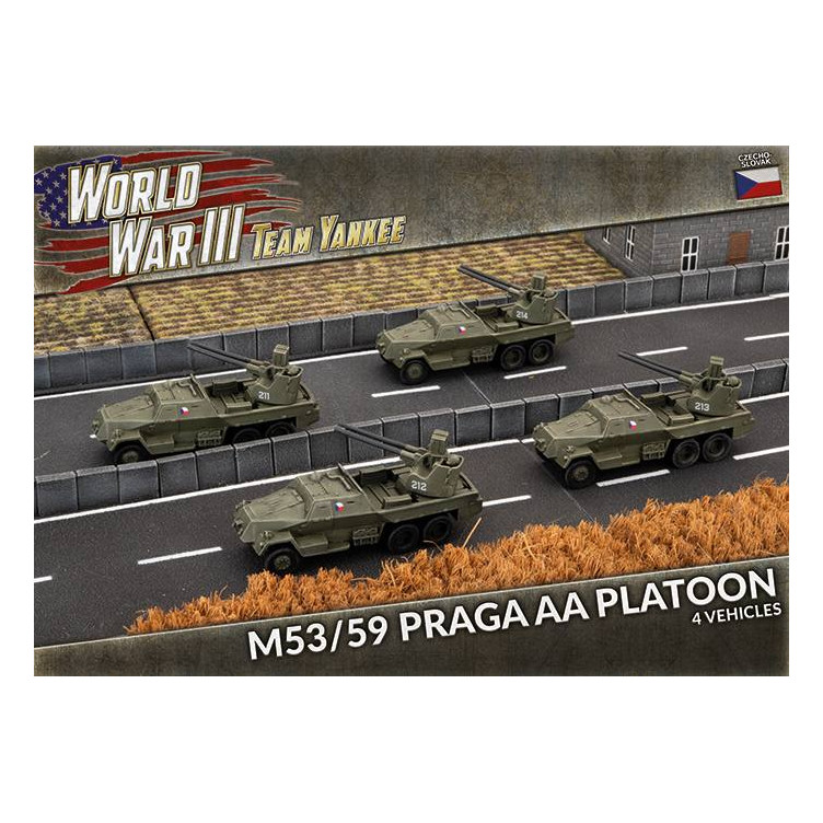 M53/59 Praga AA Platoon (x4)