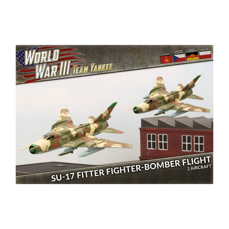 Su-17 Fitter Fighter-bomber Flight (x2) Plastic