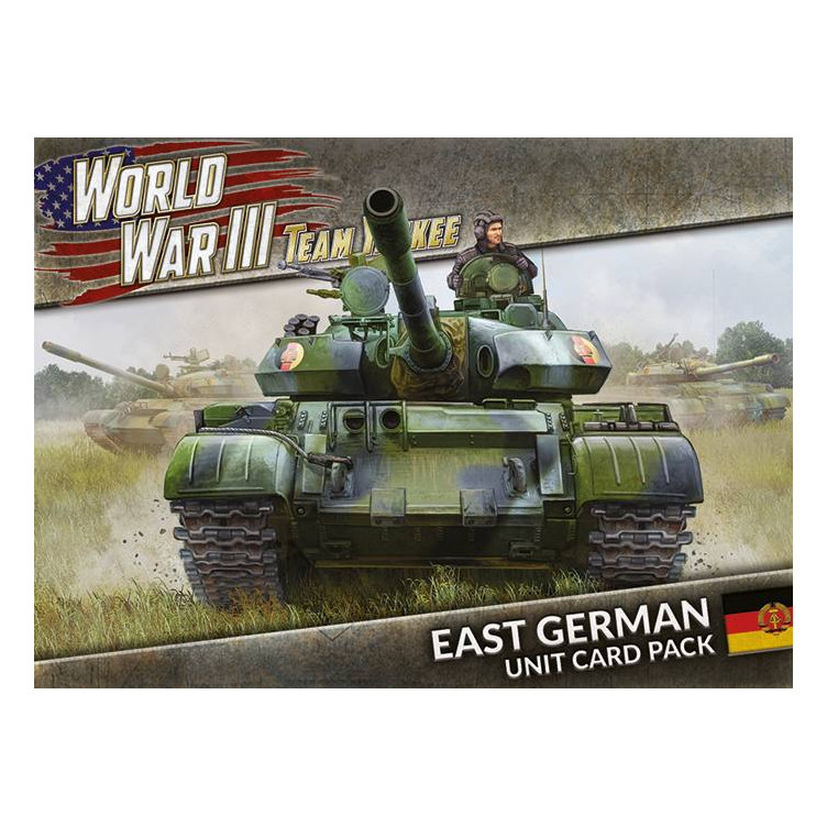 World War III: East German Unit Cards (34 Cards)