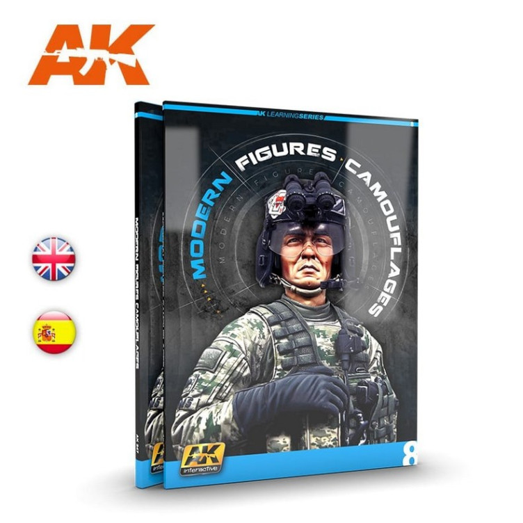 Camuflajes Modernos para Figuras (AK Lerning Series Nº 8. (caste