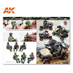 Camuflajes Modernos para Figuras (AK Lerning Series Nº 8. (caste