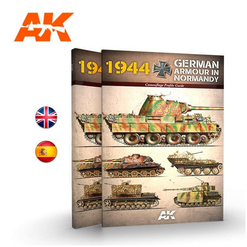 1944 German Armour in Normandy Camouflage Profile Guide (castell