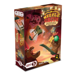 Meeple Circus Exp 1: Espectáculo Aéreo y de Animales Salvajes