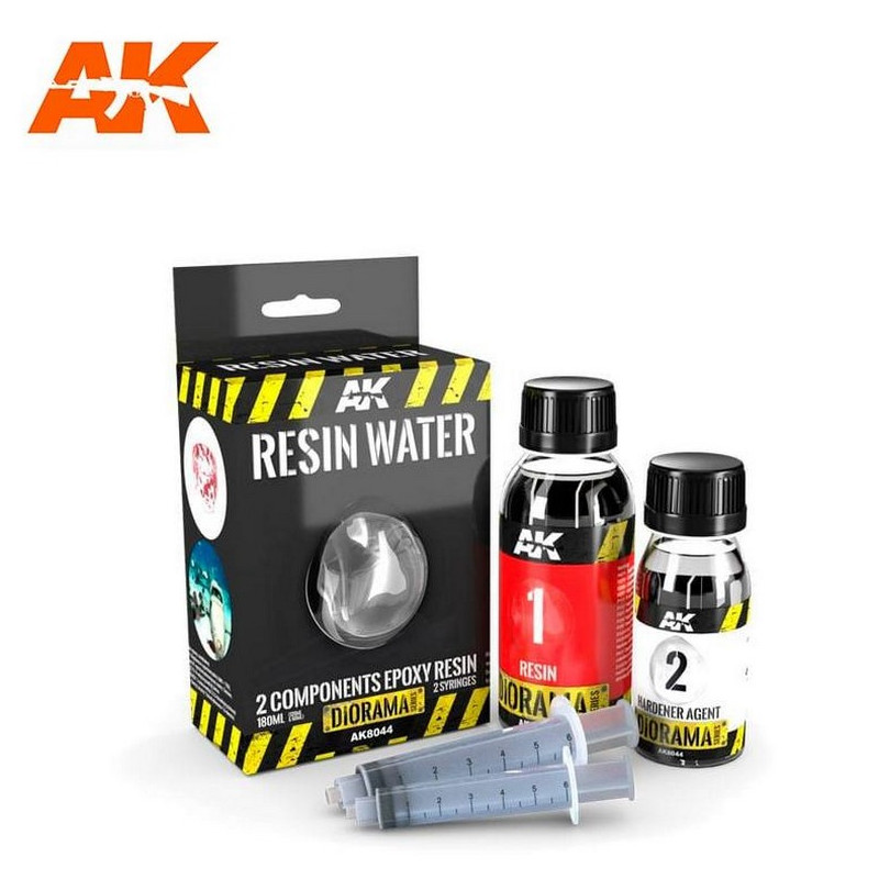 Resin Water 2-components Epoxy Resin - 180ml