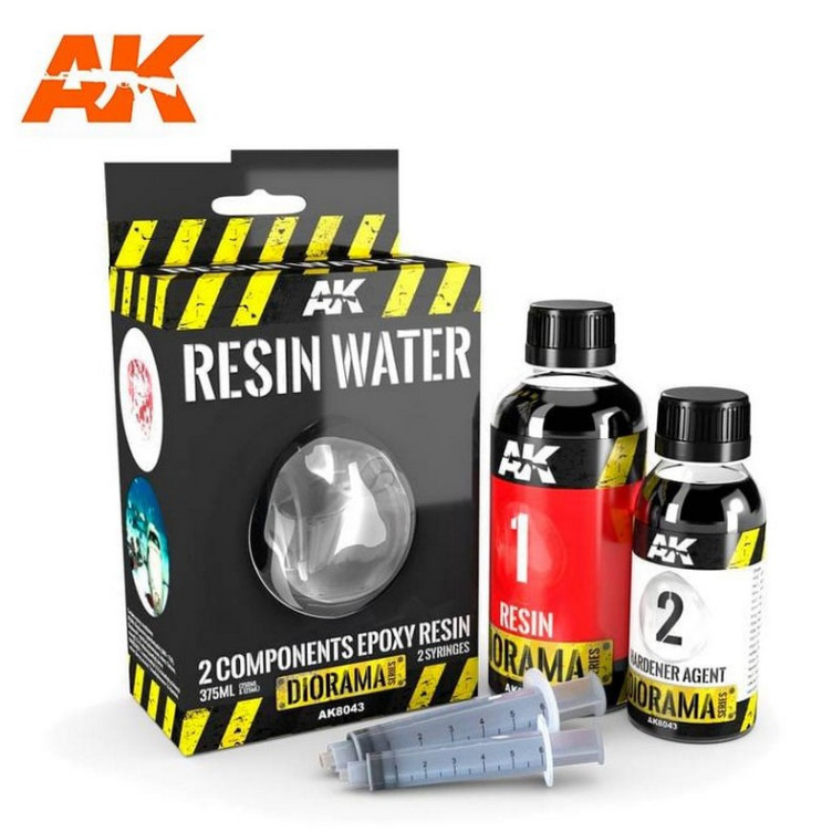 Resin Water 2-components Epoxy Resin - 375ml