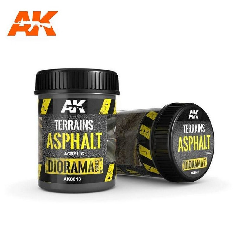 Terrains Asphalt - 250ml (Acrylic)