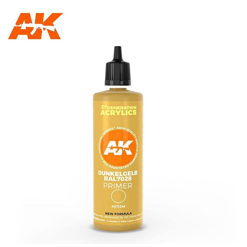 Dunkelgelb RAL 7028 dark yellow surface Primer 100ML 3ª Generac