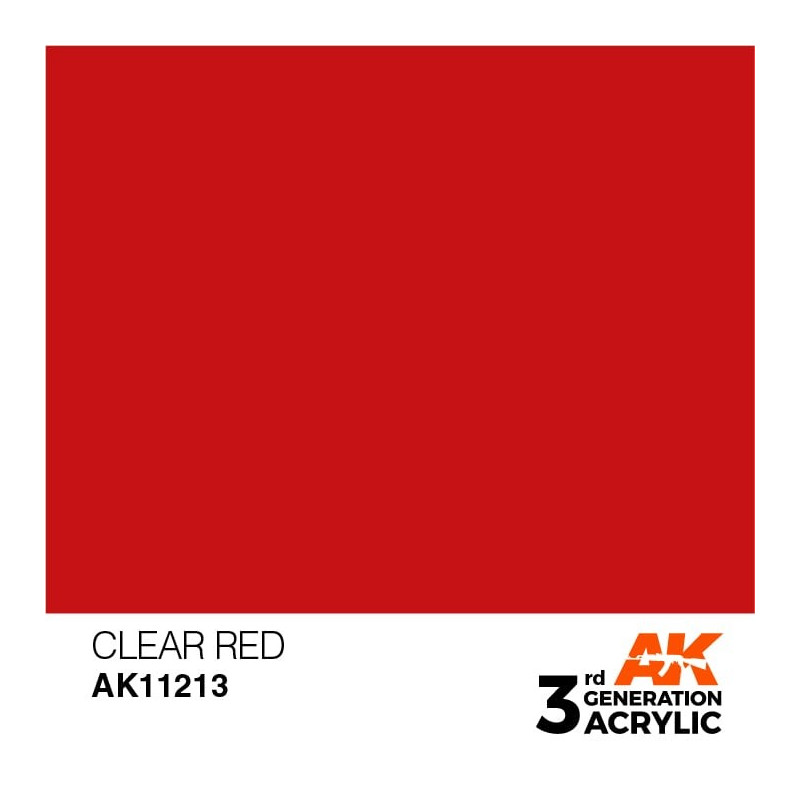 Clear Red 17ml