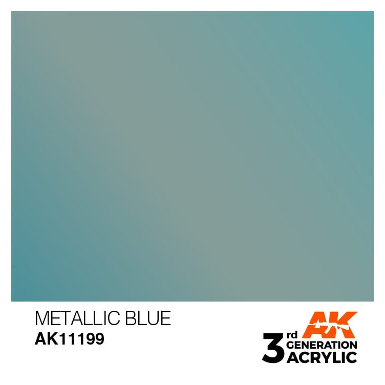 Metallic Blue 17ml