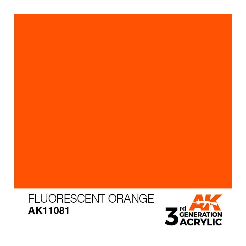 Fluorescent Orange 17ml