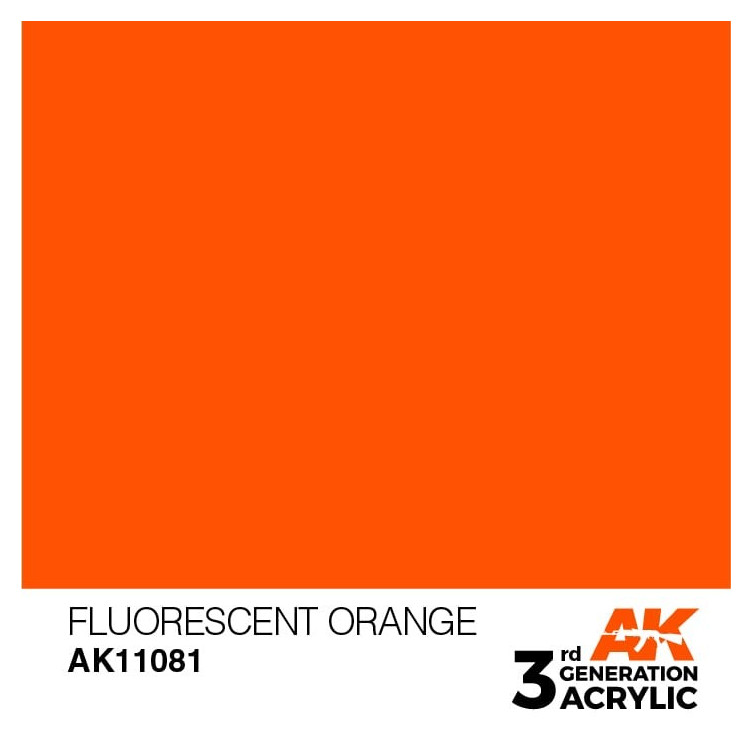 Fluorescent Orange 17ml