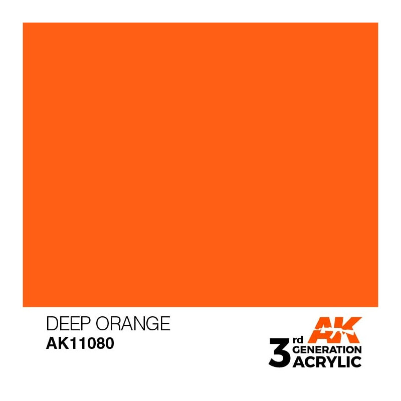 Deep Orange 17ml