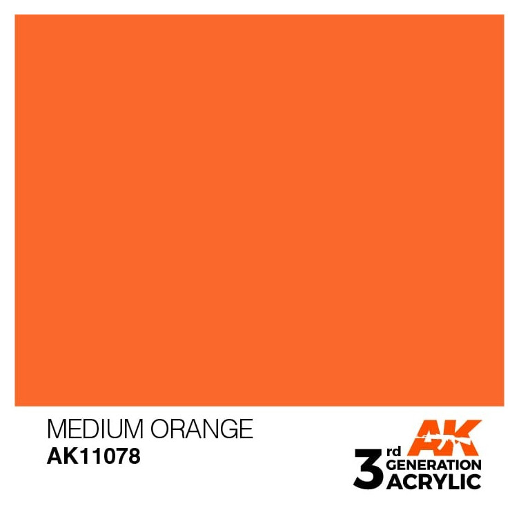 Medium Orange 17ml