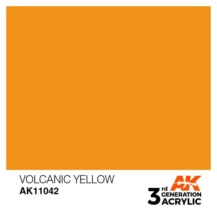 Volcanic Yellow 17ml