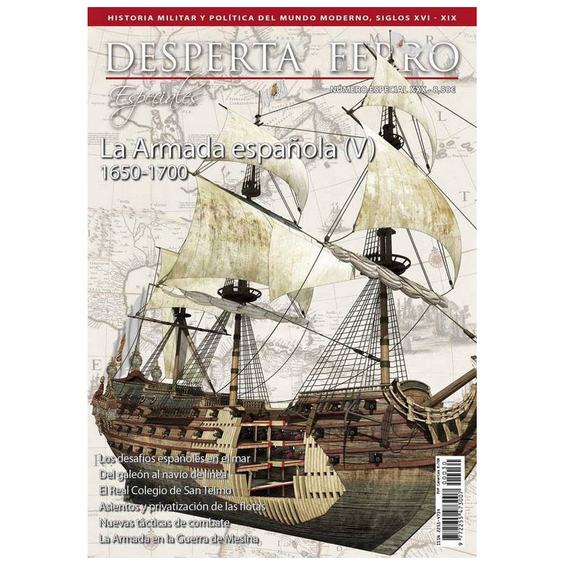 La Armada española (V): 1650-1700