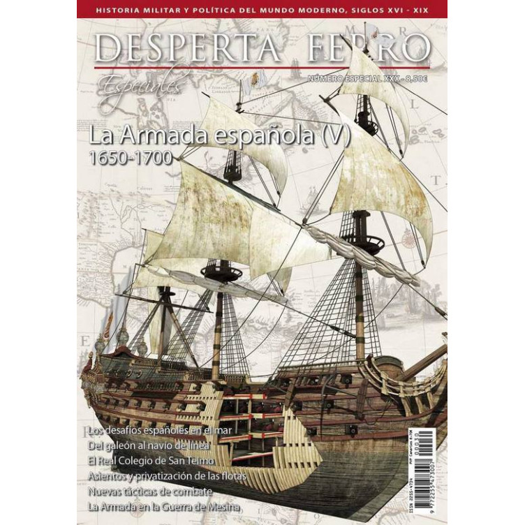 La Armada española (V): 1650-1700