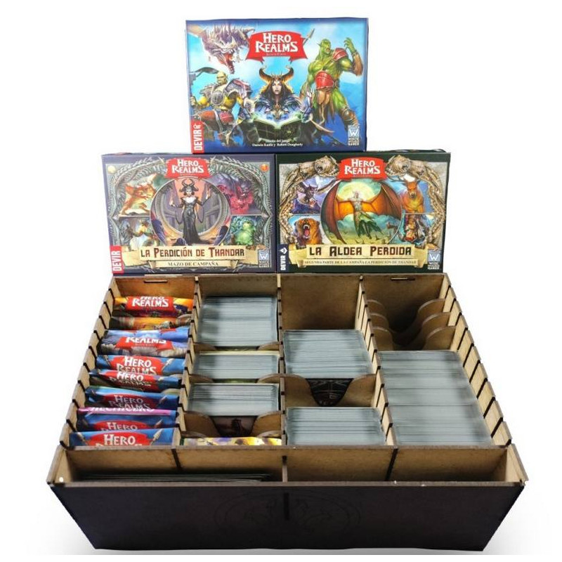 Caja Compatible con Hero Realms (Base + Exp.)