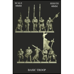 Basic Troop 30mm