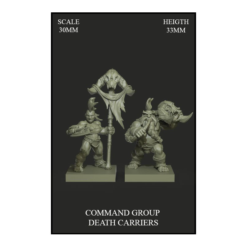 Command Group Death Carriers Scale 30mm