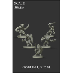 Goblin Unit 01 Scale 30mm