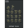 Dwarf Team Fantasy Football Scale 30mm