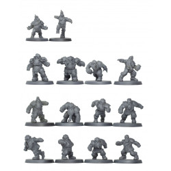 Dwarf Team Fantasy Football Scale 30mm