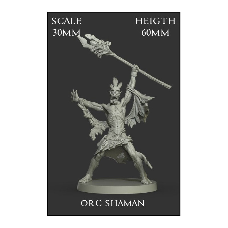 Orc Shaman Scale 30mm