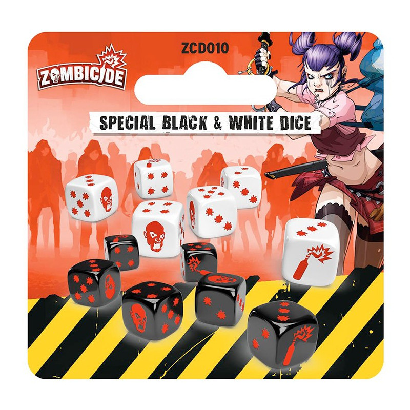 Zombicide: Special B/w Dice