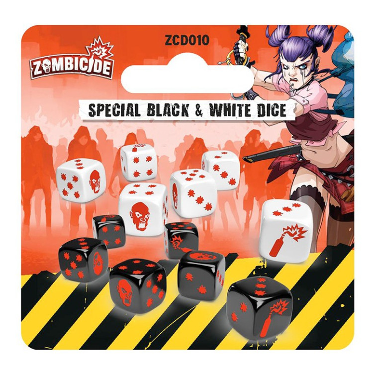 Zombicide: Special B/w Dice