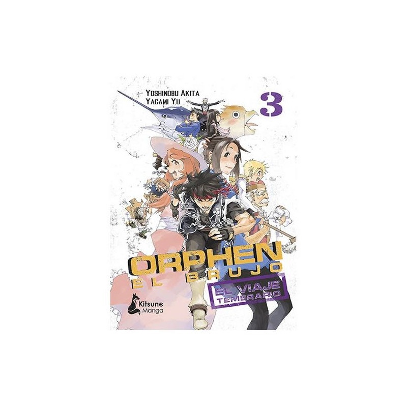 Orphen El Brujo El Viaje Temerario Vol 3