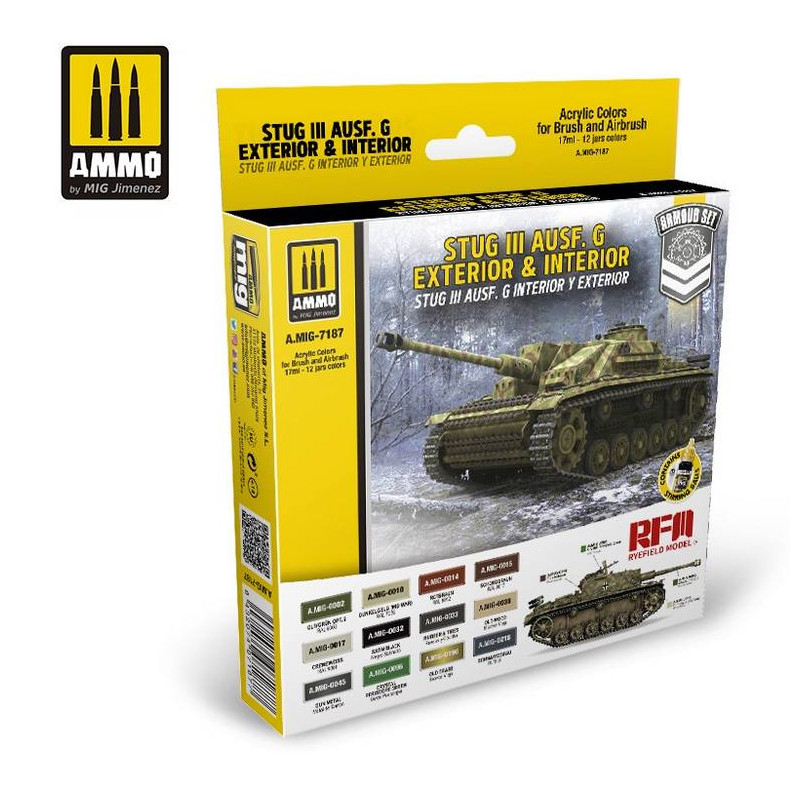 Stug III Ausf. G Exterior & Interior Set