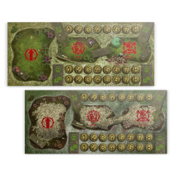 Blood Bowl: Nurgle Team Pitch & Dugouts