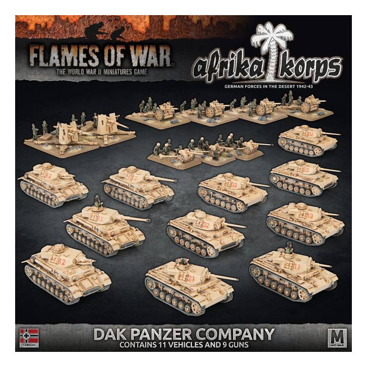 German DAK Panzer Company