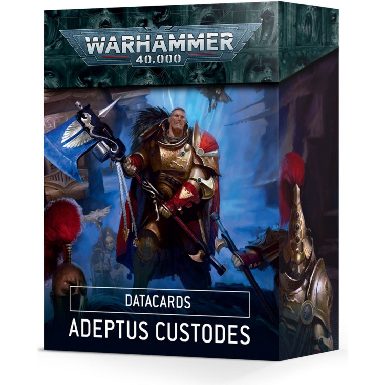 Data Cards: Adeptus Custodes (English)