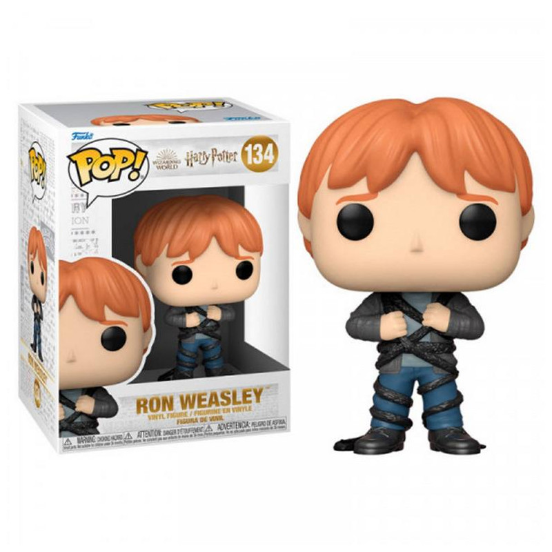 Harry Potter POP! Ron Weasley Trampa Planta Piedra Filosofal