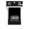 Fundas Color Shield Negras Standard Matte 63.5x88mm 75u