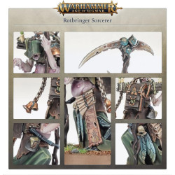 Maggotkin of Nurgle: Hechicero Putrefactor