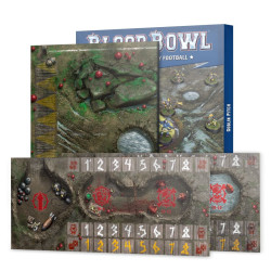 Blood Bowl Goblin Pitch & Dugouts (English)