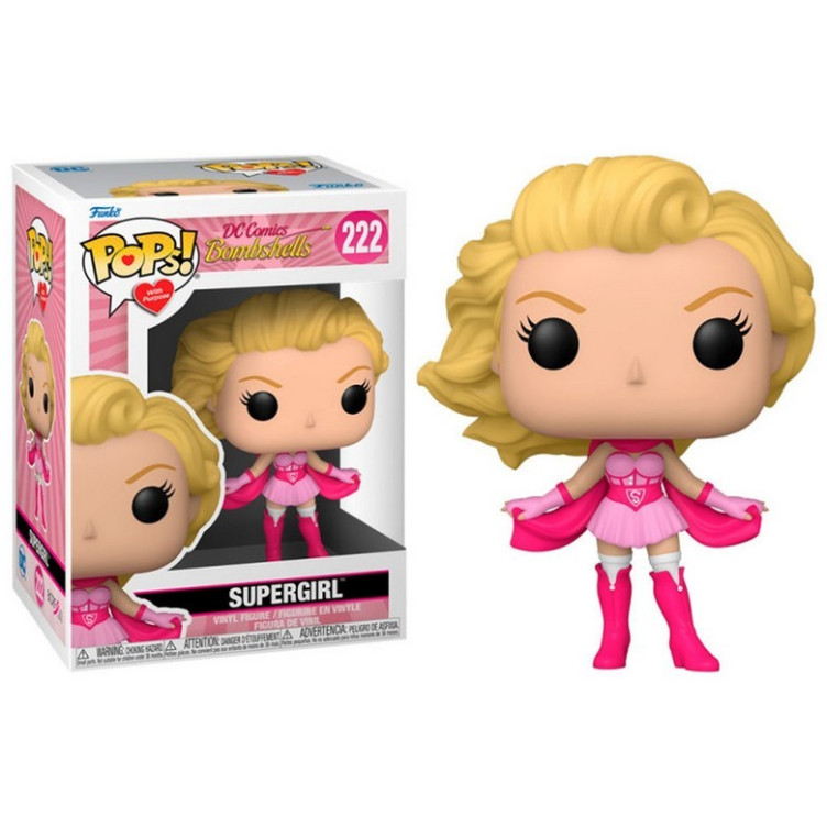 DC Bombshells POP! Invest.contra el cáncer Supergirl