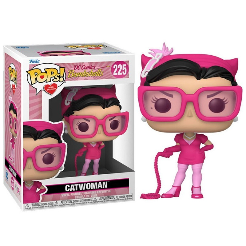 DC Bombshells POP! Invest.contra el cáncer Catwoman