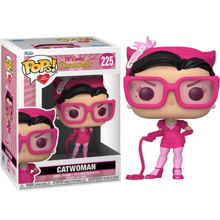 DC Bombshells POP! Invest.contra el cáncer Catwoman