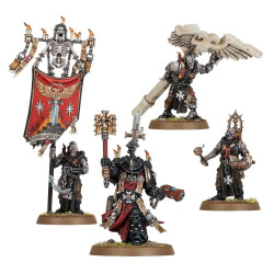 Black Templars: Capellán Grimaldus y Escolta