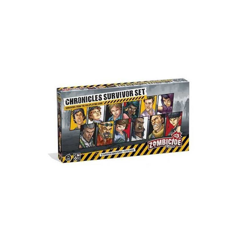 Zombicide 2nd Edition: Chronicles Survivors Set (english)