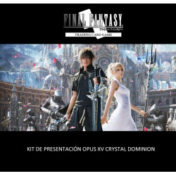 Final Fantasy TCG: Kit de Presentación Opus 15 Crystal Dominion