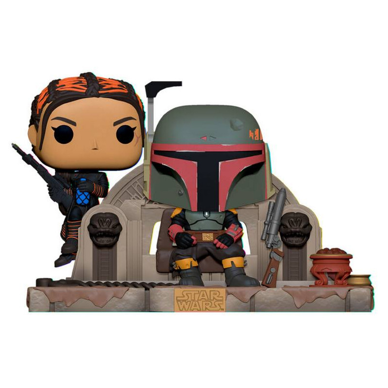 Star Wars POP! Mandalorian Boba Fett and Fennec Shand